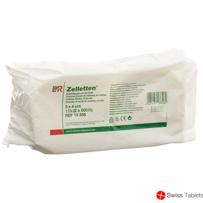 Lohmann Zelletten Zellstofftupfer Rollen 2 Stück buy online