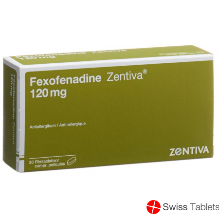 Fexofenadine Zentiva Filmtabletten 120mg 30 Stück buy online
