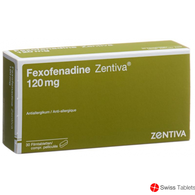 Fexofenadine Zentiva Filmtabletten 120mg 30 Stück buy online