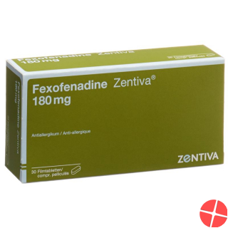 Fexofenadine Zentiva Filmtabletten 180mg 30 Stück