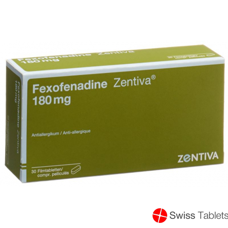 Fexofenadine Zentiva Filmtabletten 180mg 30 Stück buy online