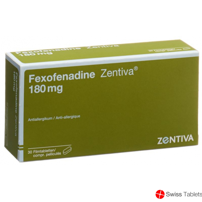 Fexofenadine Zentiva Filmtabletten 180mg 30 Stück buy online