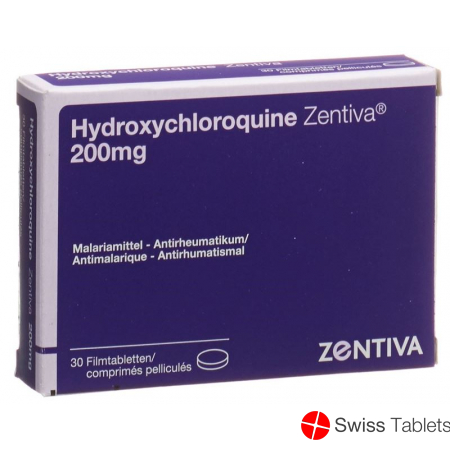 Hydroxychloroquine Zentiva Filmtabl 200 mg 30 pcs
