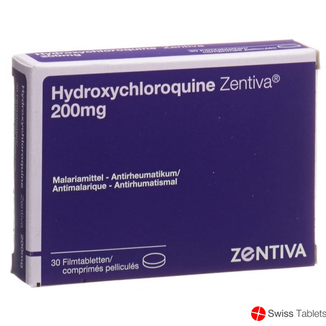 Hydroxychloroquine Zentiva Filmtabl 200 mg 30 pcs
