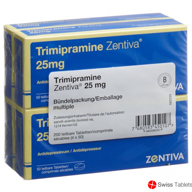 Trimipramine Zentiva Tabletten 25mg 200 Stück buy online