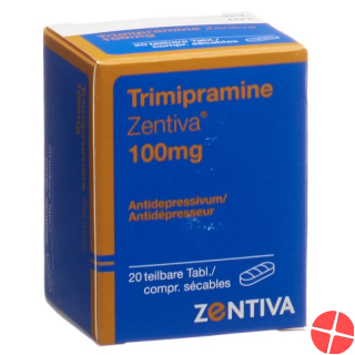 Trimipramine Zentiva Tabletten 100mg 20 Stück