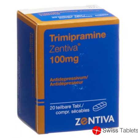 Trimipramine Zentiva Tabletten 100mg 20 Stück buy online