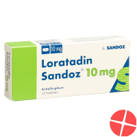 Loratadin Sandoz Tabletten 10mg 14 Stück