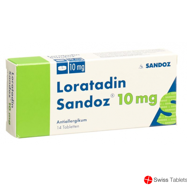 Loratadin Sandoz Tabletten 10mg 14 Stück buy online