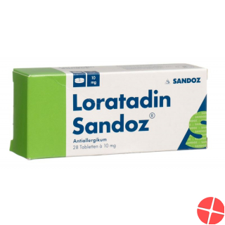 Loratadin Sandoz Tabletten 10mg 28 Stück