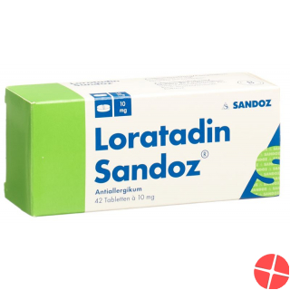 Loratadin Sandoz Tabletten 10mg 42 Stück