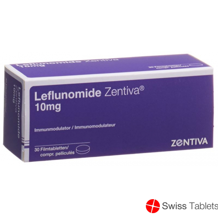 Leflunomide Zentiva Filmtabletten 10mg 30 Stück buy online