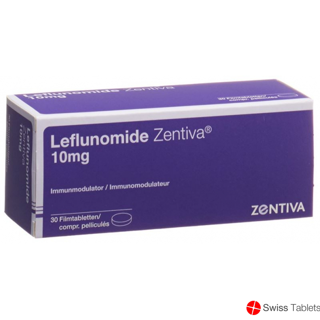 Leflunomide Zentiva Filmtabletten 10mg 30 Stück buy online