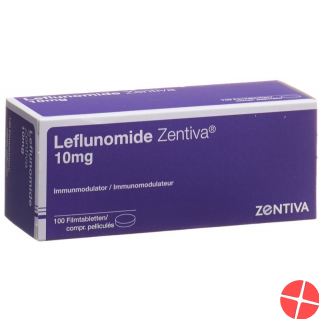 Leflunomide Zentiva Filmtabletten 10mg 100 Stück
