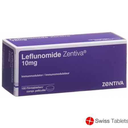 Leflunomide Zentiva Filmtabletten 10mg 100 Stück buy online