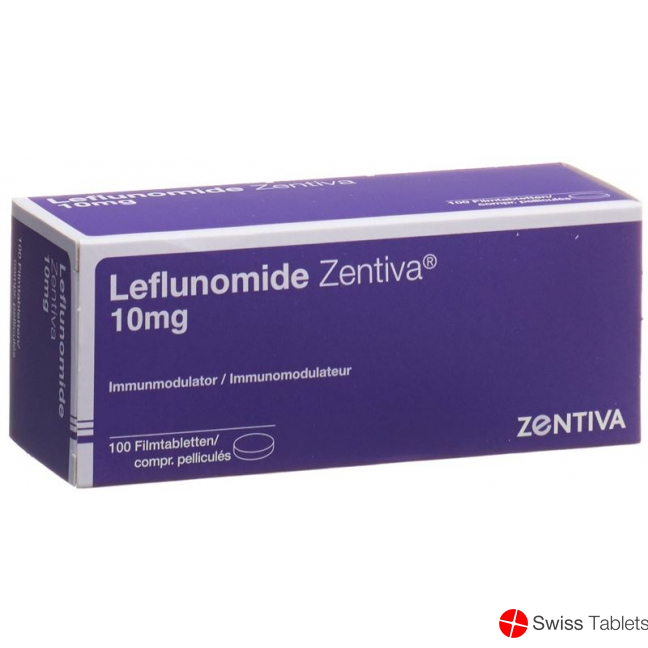 Leflunomide Zentiva Filmtabletten 10mg 100 Stück buy online