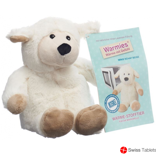 Beddy Bear Wärme-Stofftier Mini Schaf Beige buy online