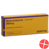 Metronidazol Zentiva Tricho Filmtabletten 500mg 4 Stück