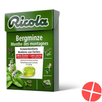 Ricola Bergminze Kräuterbonbons ohne Zucker Box 50g