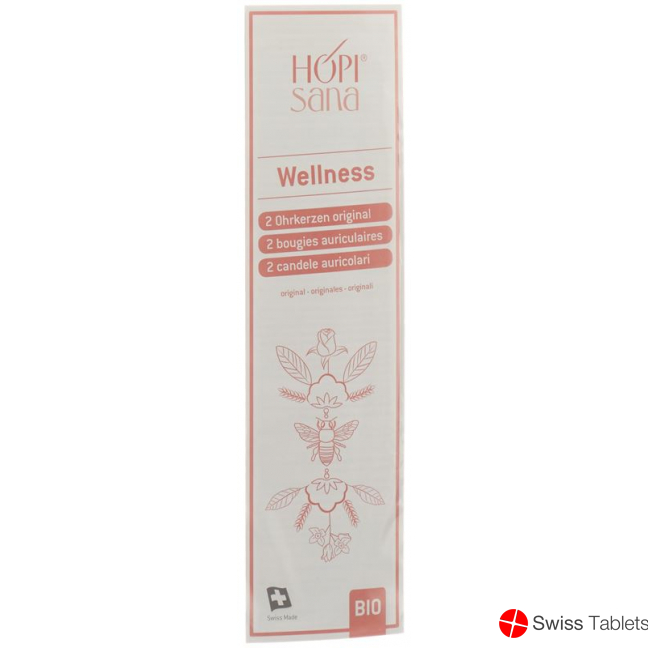 Hopisana Ohrenkerzen Rosa Wellness 2 Stück buy online