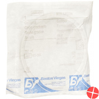 Bastos disposable bowl 250ml plastic sterile
