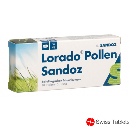 Lorado Pollen Sandoz Tabletten 10mg 10 Stück buy online