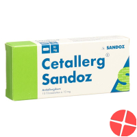Cetallerg Sandoz Filmtabletten 10mg 10 Stück