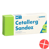 Cetallerg Sandoz Tabletten 10mg 30 Stück