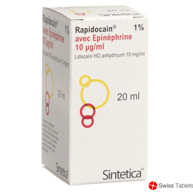 Rapidocain 1% + Epin 10mcg/ml Vial 20ml buy online Rapidocain 1% + Epin 10mcg/ml Vial 20ml buy online