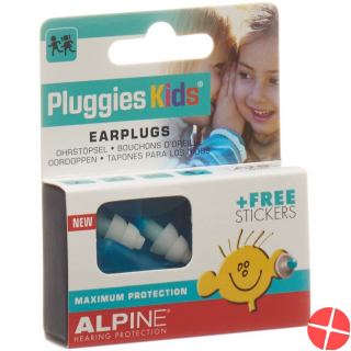 Alpine Pluggies Ohrstöpsel Kinder Blau