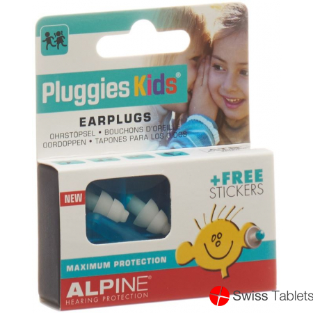Alpine Pluggies Ohrstöpsel Kinder Blau buy online