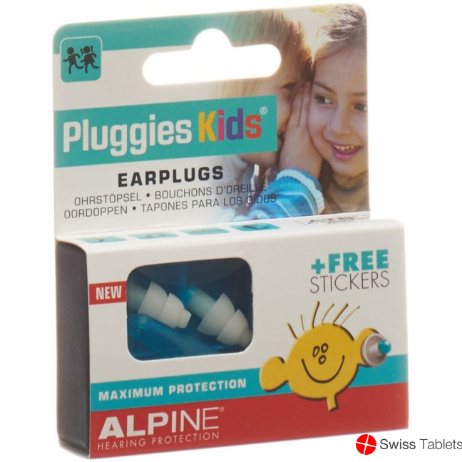 Alpine Pluggies Ohrstöpsel Kinder Blau buy online