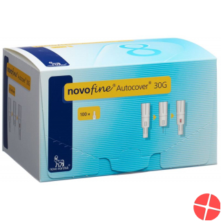 Novofine Autocover Injektionsnadel 8mm 30g 100 Stück