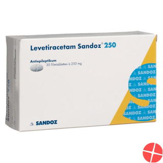Levetiracetam Sandoz Filmtabletten 250mg 30 Stück
