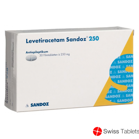 Levetiracetam Sandoz Filmtabletten 250mg 30 Stück buy online