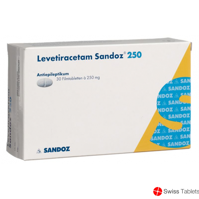 Levetiracetam Sandoz Filmtabletten 250mg 30 Stück buy online