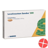 Levetiracetam Sandoz Filmtabletten 500mg 20 Stück