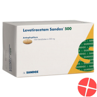 Levetiracetam Sandoz Filmtabletten 500mg 100 Stück