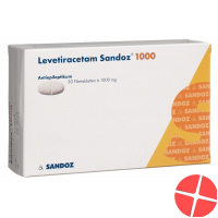 Levetiracetam Sandoz Filmtabletten 1000mg 30 Stück