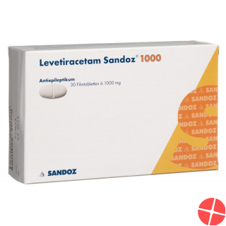 Levetiracetam Sandoz Filmtabletten 1000mg 30 Stück