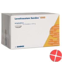 Levetiracetam Sandoz Filmtabletten 1000mg 100 Stück