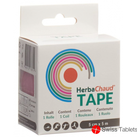 Herbachaud Tape 5cmx5m Pink buy online