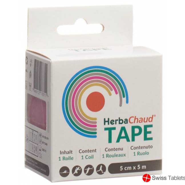 Herbachaud Tape 5cmx5m Pink buy online
