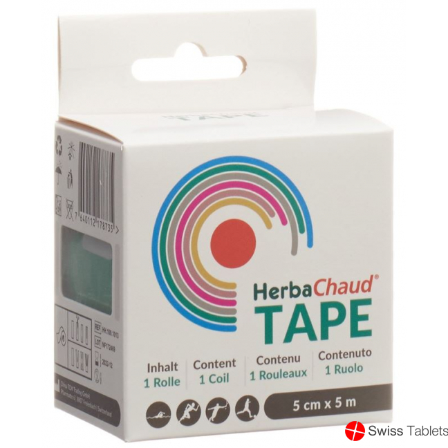 Herbachaud Tape 5cmx5m Green buy online