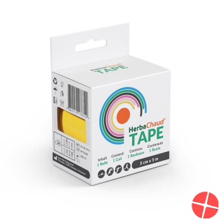 Herbachaud Tape 5cmx5m Yellow