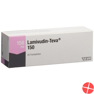 Lamivudin Teva Filmtabletten 150mg 60 Stück