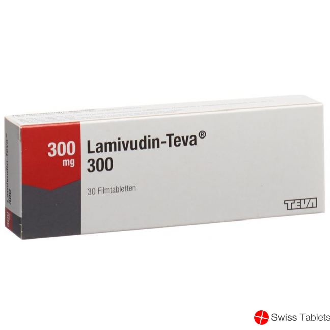 Lamivudin Teva Filmtabletten 300mg 30 Stück buy online