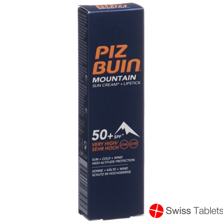 Piz Buin Mount Combi SPF 50+ Lipstick SPF 30 20ml buy online