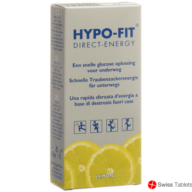 Hypo-Fit Flüssigzucker Lemon Beutel 15 Stück buy online