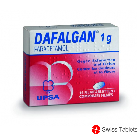 Dafalgan Filmtabletten 1g 16 Stück buy online